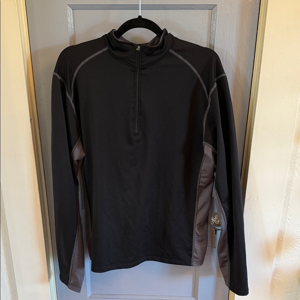 Hind Men's Black and Gray Rash Guard
